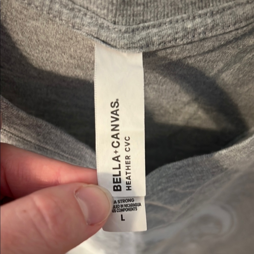 Reggae Rise Up Grey Crop - Picture 3 of 3